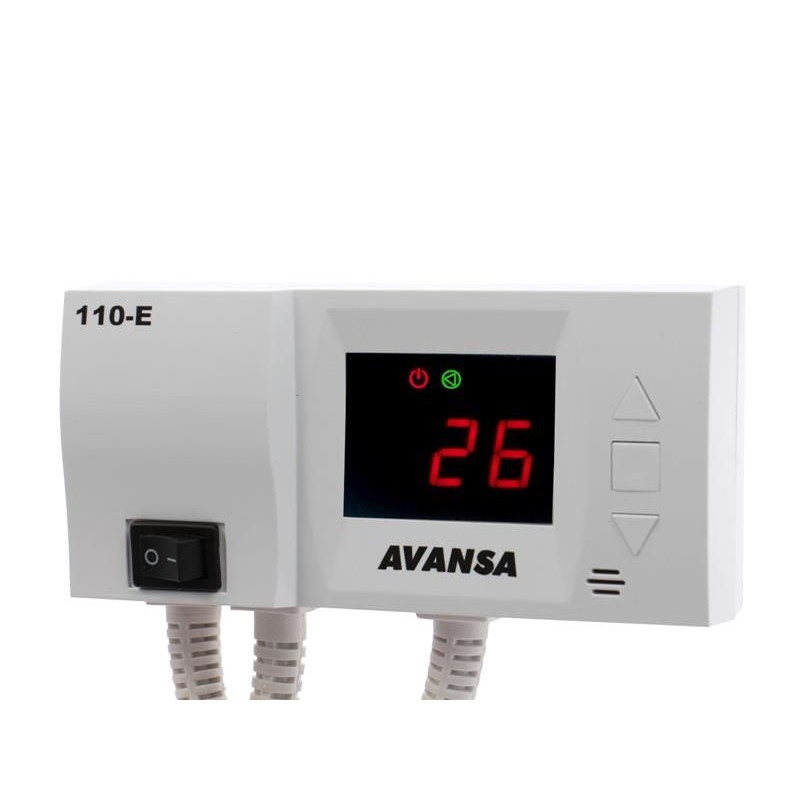 Termostat AVANSA 110E príložný