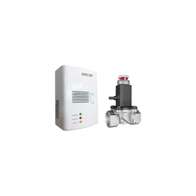 Detektor plynu AVANSA 100M LPG a zemní plyn + solenoidový ventil G 3/4 "