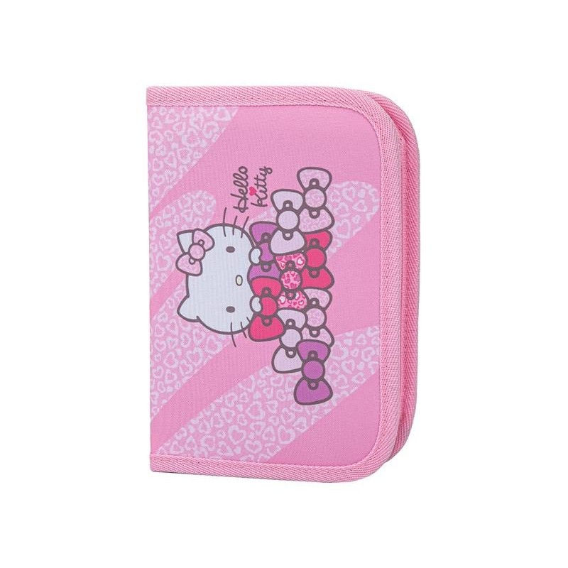 Jednopodlažný puzdro na ceruzky BAAGL Hello Kitty Sweet Leopard