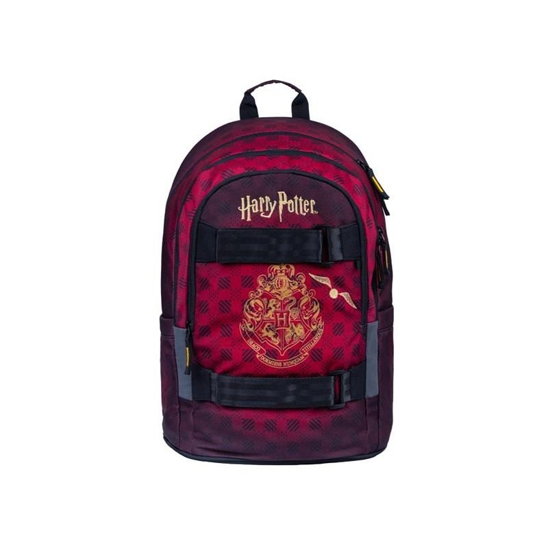 Školský batoh BAAGL Skate Harry Potter Hogwarts Red