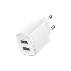 Adaptér USB BASESUS Compact White 2xUSB