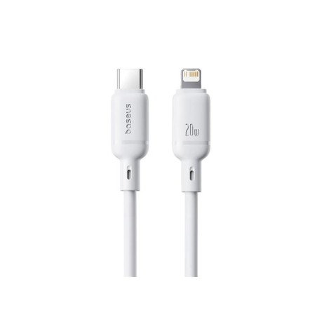 Kábel BASEUS USB-C/Lightning 1m White 20W