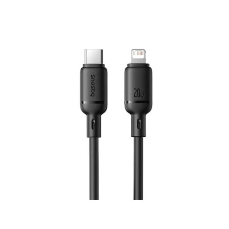 Kábel BASEUS USB-C/Lightning 1m Black 20W