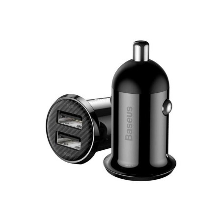 Autoadaptér BASEUS Grain Pro Black