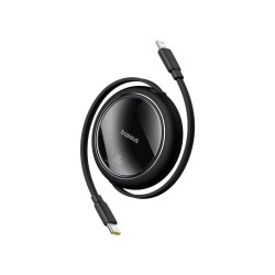 Kábel BASEUS Free2Pull USB-C/Lightning 1m Black 20W