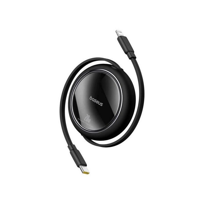 Kábel BASEUS Free2Pull USB-C/Lightning 1m Black 20W