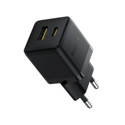 USB adaptér BASESUS Palm Black 2xUSB 20W