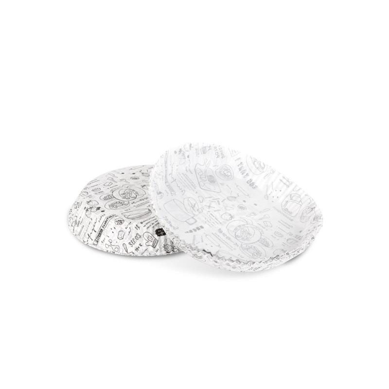 Papier na pečenie BEWELLO BW1033B do fritézy 23cm 50ks