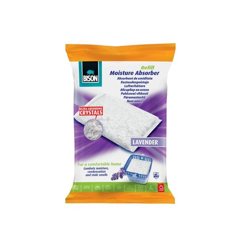 Náplň do pohlcovača vlhkosti BISON B05781 Levanduľa 450g