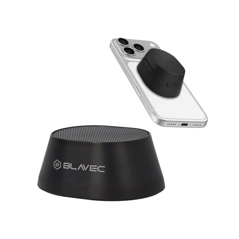 Mini Bluetooth reproduktor BLAVEC WS03-B čierny magnetický