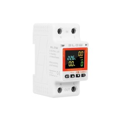 Inteligentný elektromer na DIN lištu BLOW 72-106 WiFi Tuya