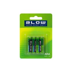 Batéria AAA (LR03) Zn-Cl BLOW Super Heavy Duty 4ks / blister