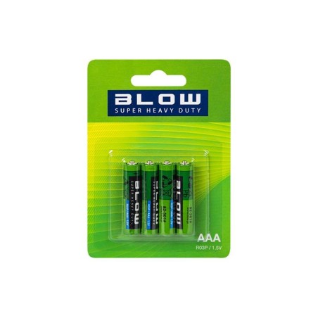 Batéria AAA (LR03) Zn-Cl BLOW Super Heavy Duty 4ks / blister