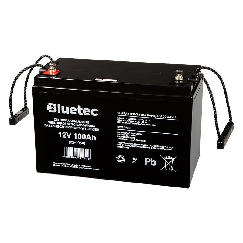 Gélová batéria 12V 100Ah BLUETEC 82-405