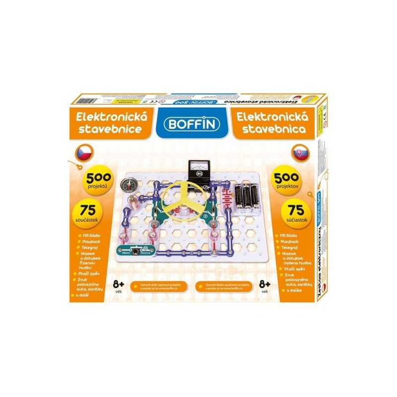 Elektronická stavebnica BOFFIN I 500