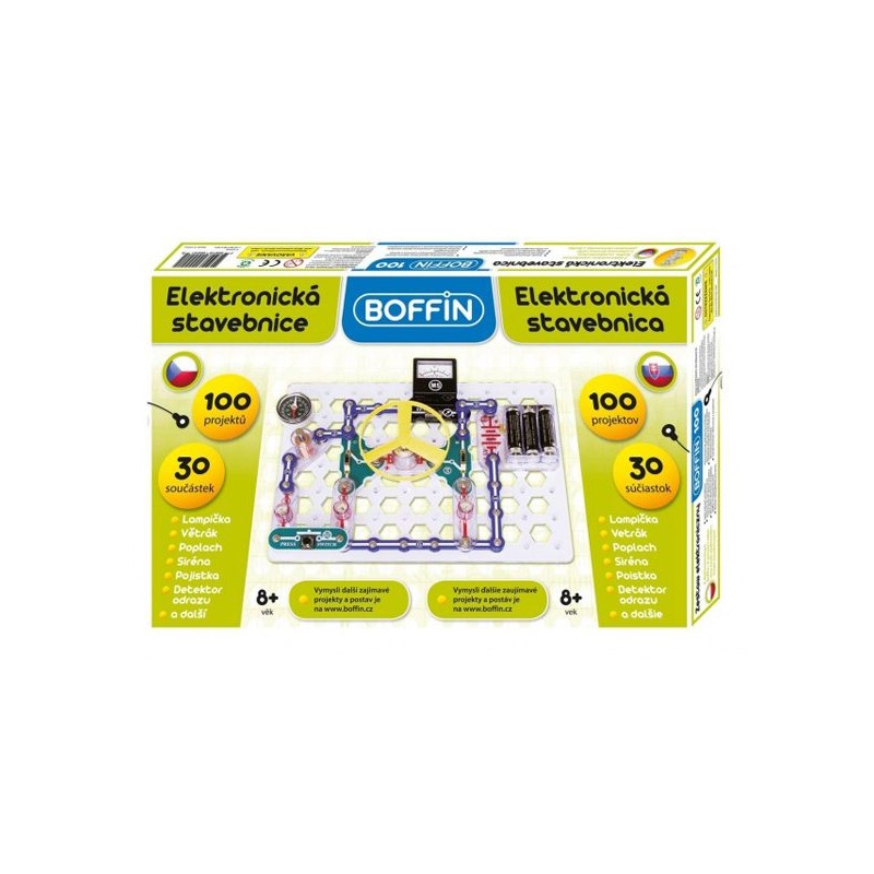 Elektronická stavebnica BOFFIN I 100