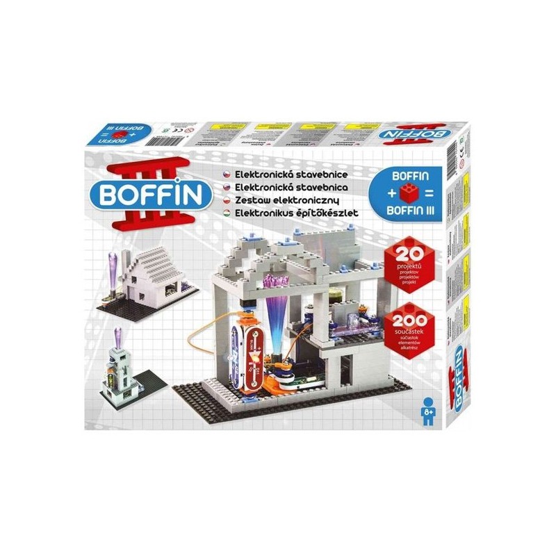 Elektronická stavebnica BOFFIN III BRICKS