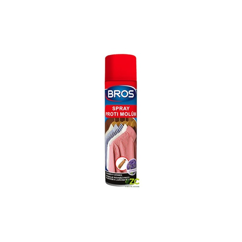 Sprej proti šatňovým moľom BROS 150ml