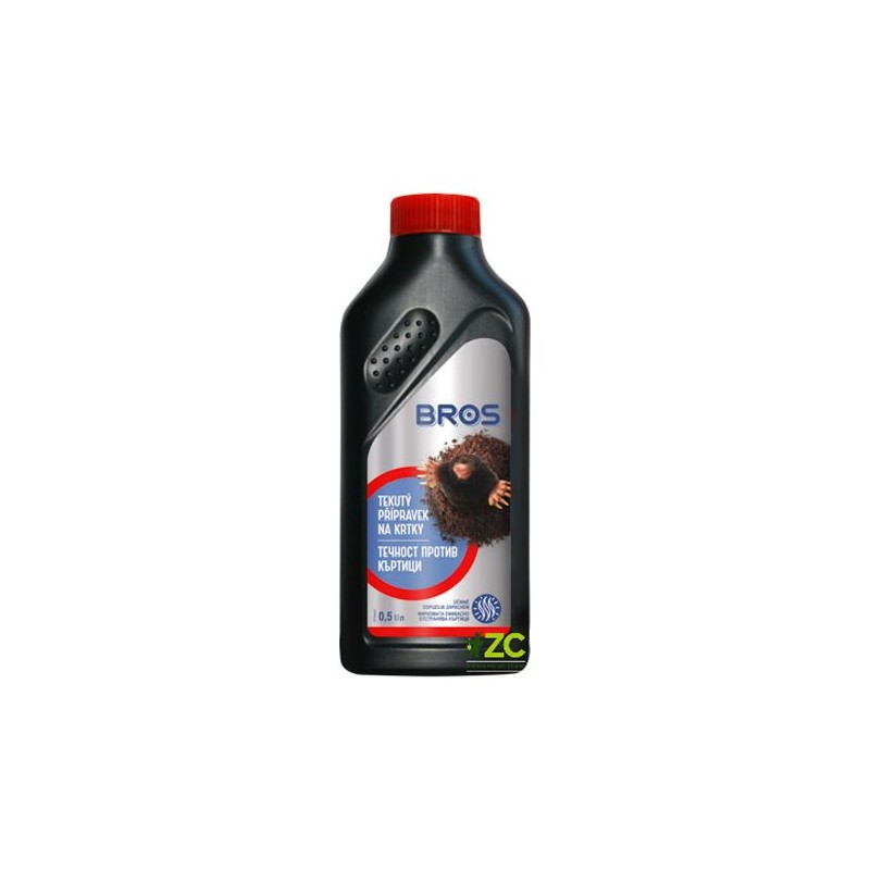 Odpudzovač krtkov BROS 500ml