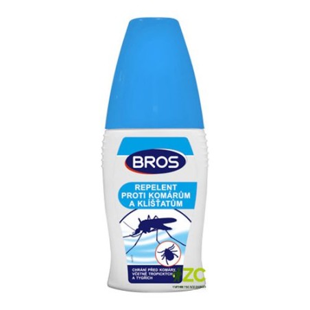 Repelent proti komárom a kliešťom BROS 50ml