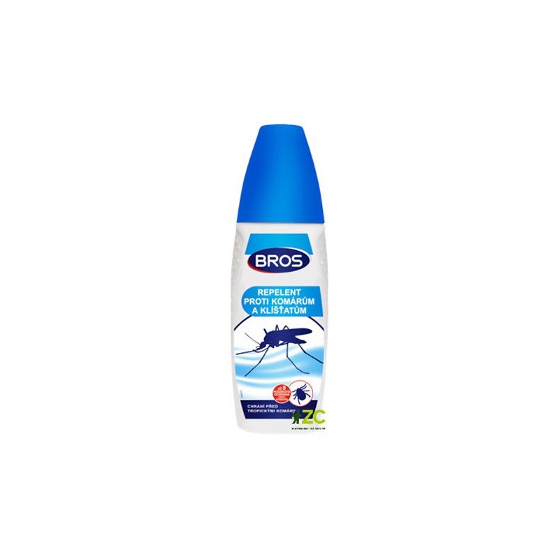 Repelent proti komárom a kliešťom BROS 100ml