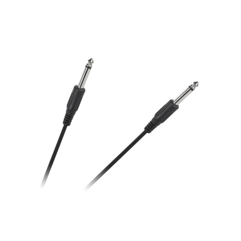 Kábel Jack 6,3mm mono konektor/Jack 6,3mm mono konektor CABLETECH KPO2750M-2 2m