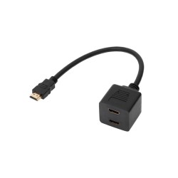 Adaptér CABLETECH ZLA0791 HDMI/2x HDMI