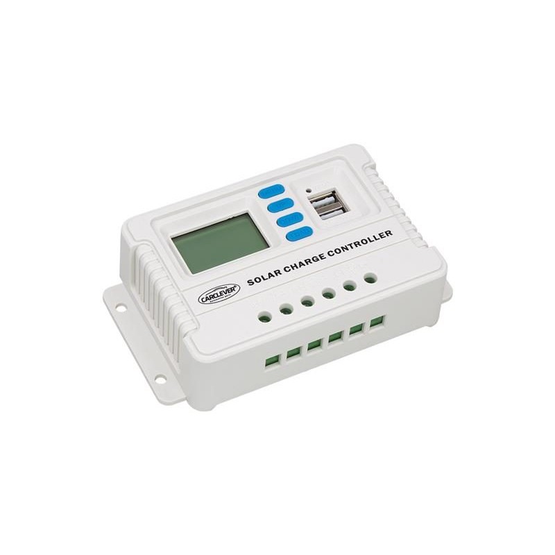 Solárny regulátor PWM CARCLEVER 34405 12-24V 20A
