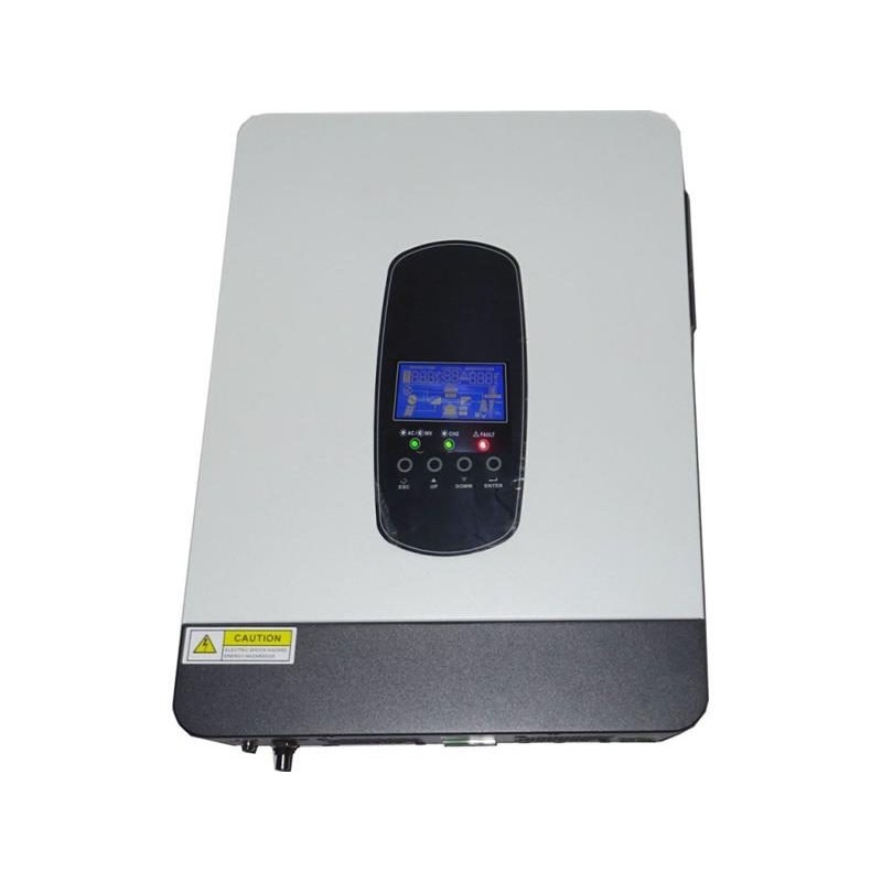 Hybridný menič napätia CARSPA MKS-2.2K, DC/AC 12V/1800W, regulovaný MPPT