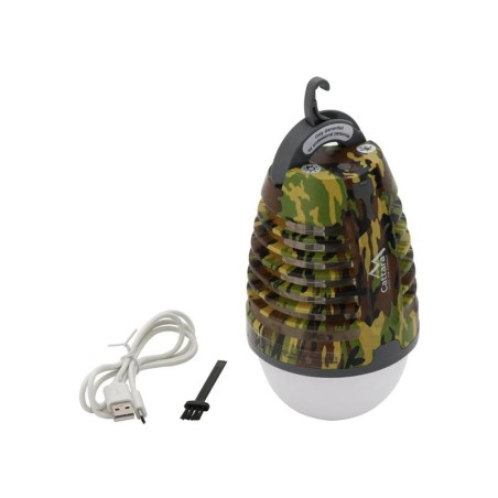 Svietidlo CATTARA 13179 Pear Army s lapačom hmyzu