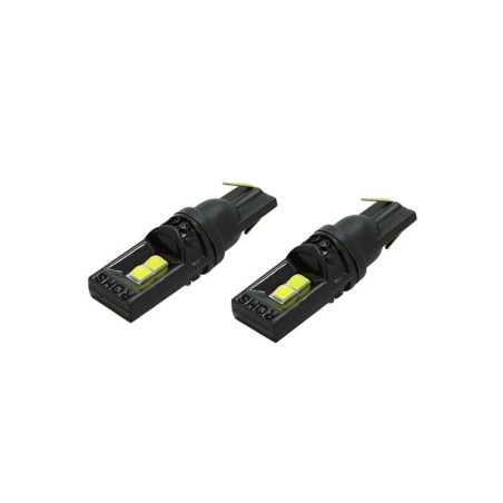 Autožiarovka LED T10 12V COMPASS 33780 2ks s rezistorom