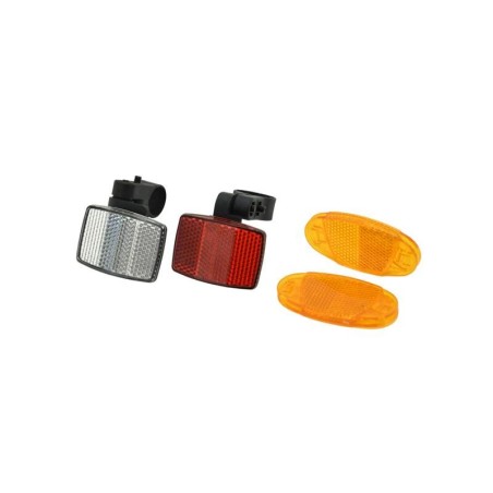 Odrazka na bicykel COMPASS 12216 4ks