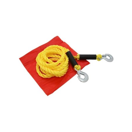 Lano ťažné 1800kg s karabínami COMPASS 01231