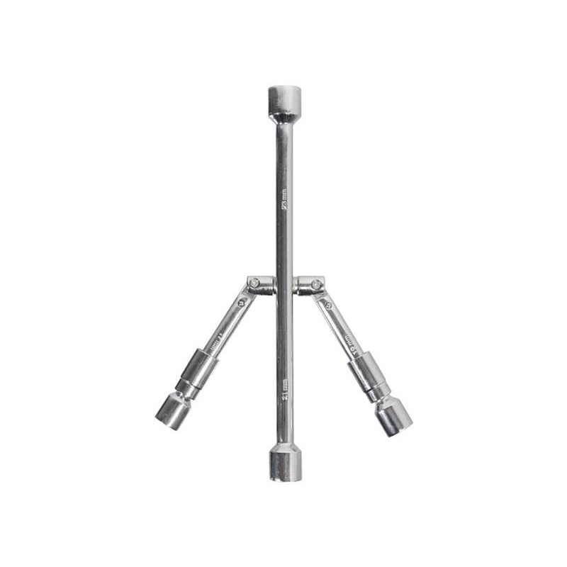 Kľúč na kolesá COMPASS 17-19/21-23mm TÜV, GS