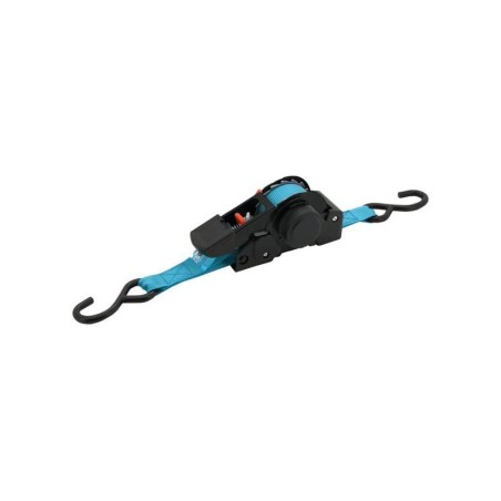 Popruh upínacie s račňou a háky COMPASS 02261 samonavíjacie 3,5m