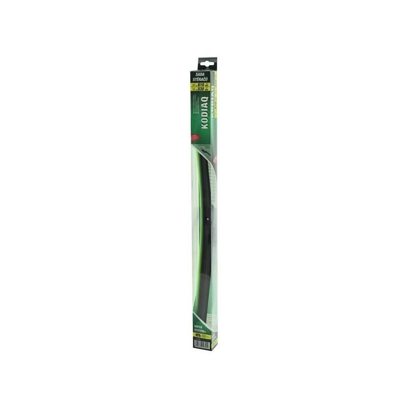 Ploché stierače COMPASS FLAT SET 610+530 mm GREEN Kodiaq