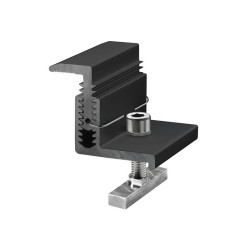 Koncový úchyt pro systém PB-096 nastaviteľný 32-42 mm, 4set černý