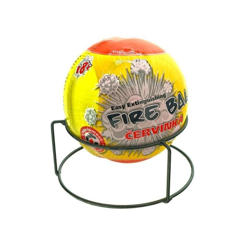 Hasiaca lopta ČERVINKA FIRE BALL so stojanom