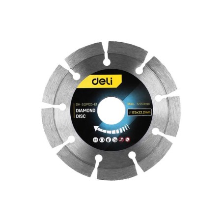 Kotúč pílový diamantový DELI EDH-SQP125-E1 125x22,2mm