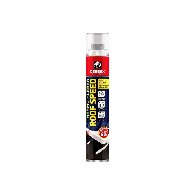 Pena DEBBEX THERMO KLEBER ROOF SPEED 750ml