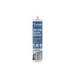 Silikón sanitárny DEBBEX PREMIUM transparentný 280ml