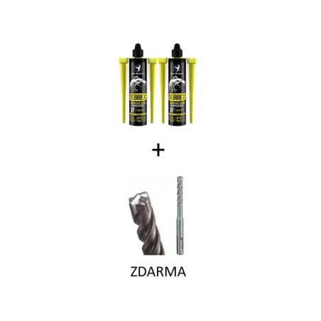 Kotva chemická SET 2x DEBBEX SF VINYLESTER 280ml + vrták ZDARMA