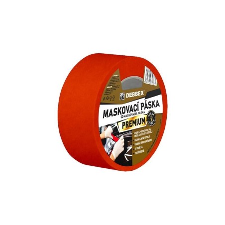 DEBBEX 100°C maskovacia páska Premium 25mmx50m