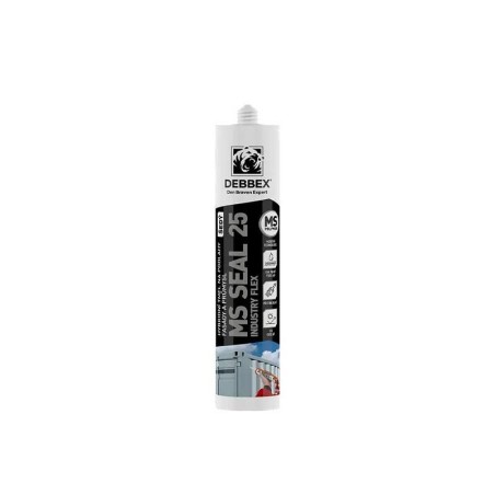 Tmel hybridný DEBBEX MS SEAL 25 INDUSTRY betónovo šedý 600ml