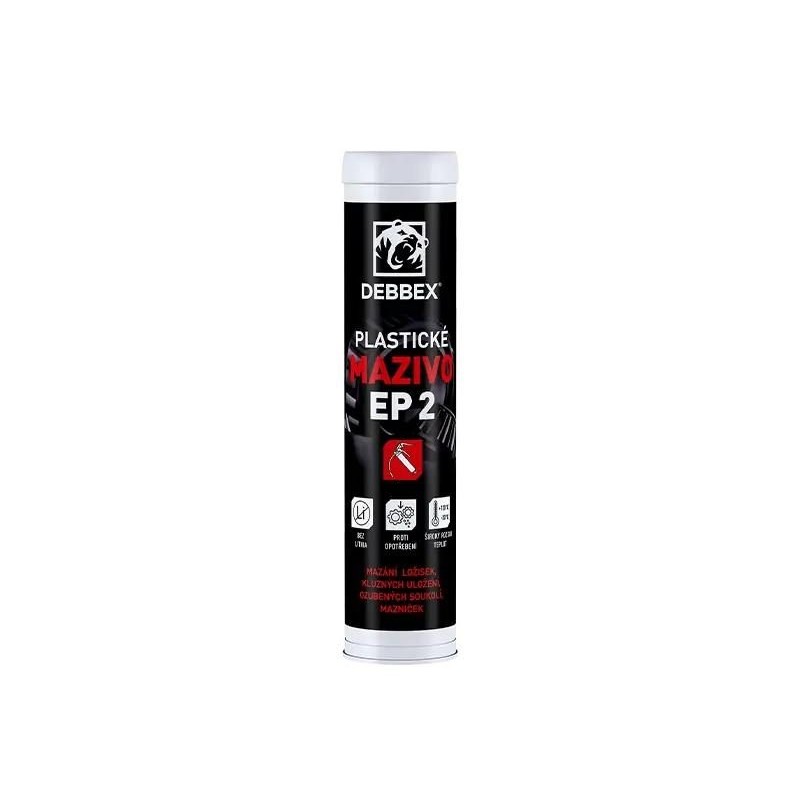 Plastické mazivo DEBBEX EP 2 žlté 400ml