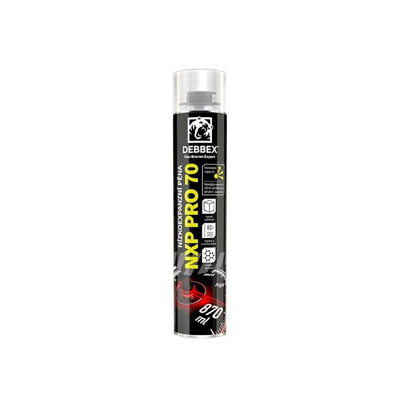 Pena DEBBEX NXP PRO 70 nízkoexpanzný 870ml