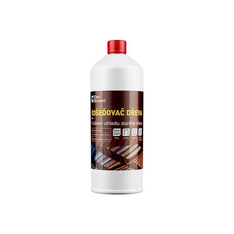 Odšeďovač dreva DEN BRAVEN 1l