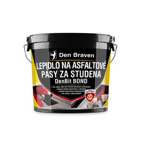 Lepidlo na asfaltové pásy za studena DEN BRAVEN DenBit BOND 5kg