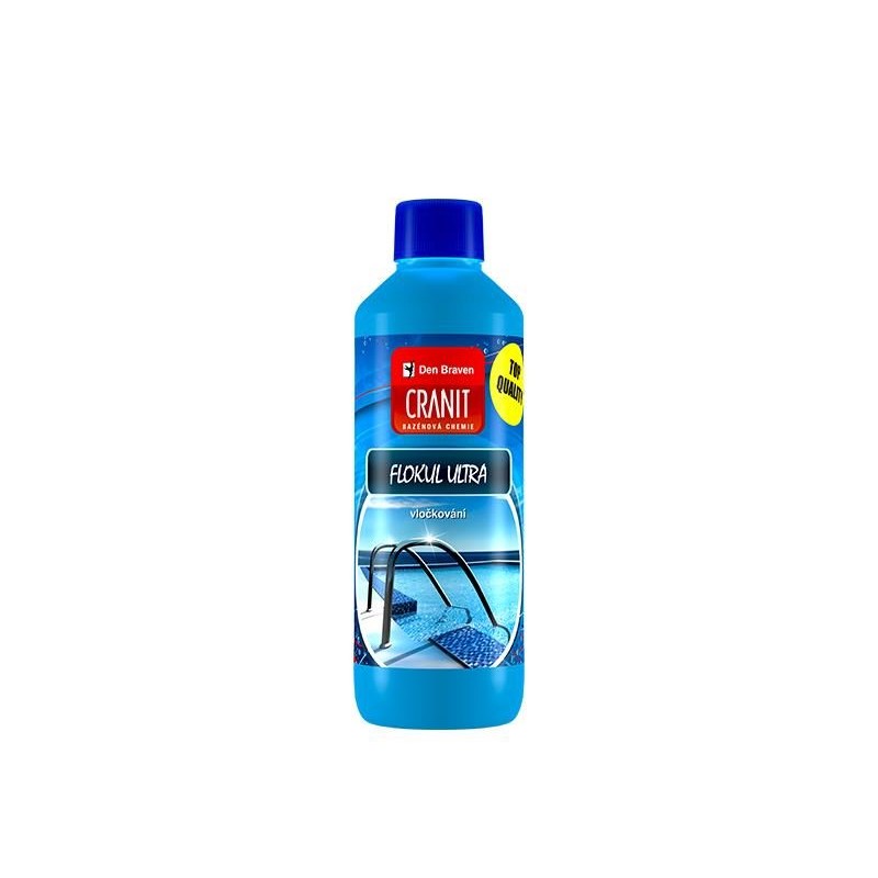 Prípravok na prejasnenie bazénovej vody CRANIT Flokul Ultra 0,5l