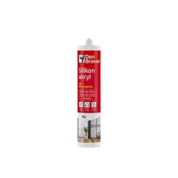 Silikón akryl DEN BRAVEN biely 280ml